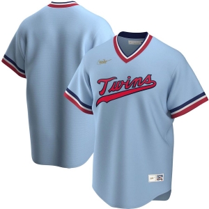 Men's Light Blue Road Cooperstown Collection Team Jersey