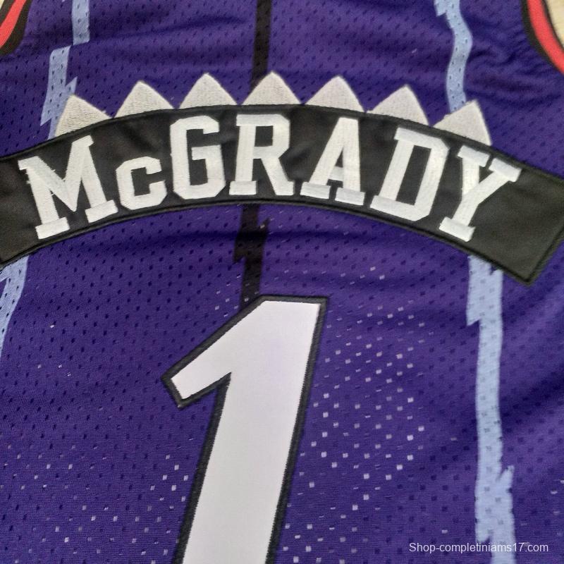 Men's Tracy McGrady Purple Retro Classic Team Jersey