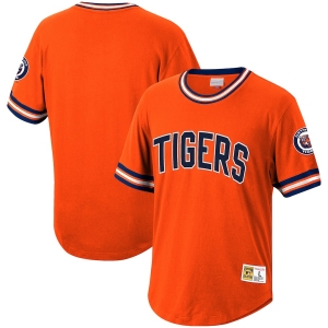 Men's Orange Cooperstown Collection Wild Pitch Throwback Jersey