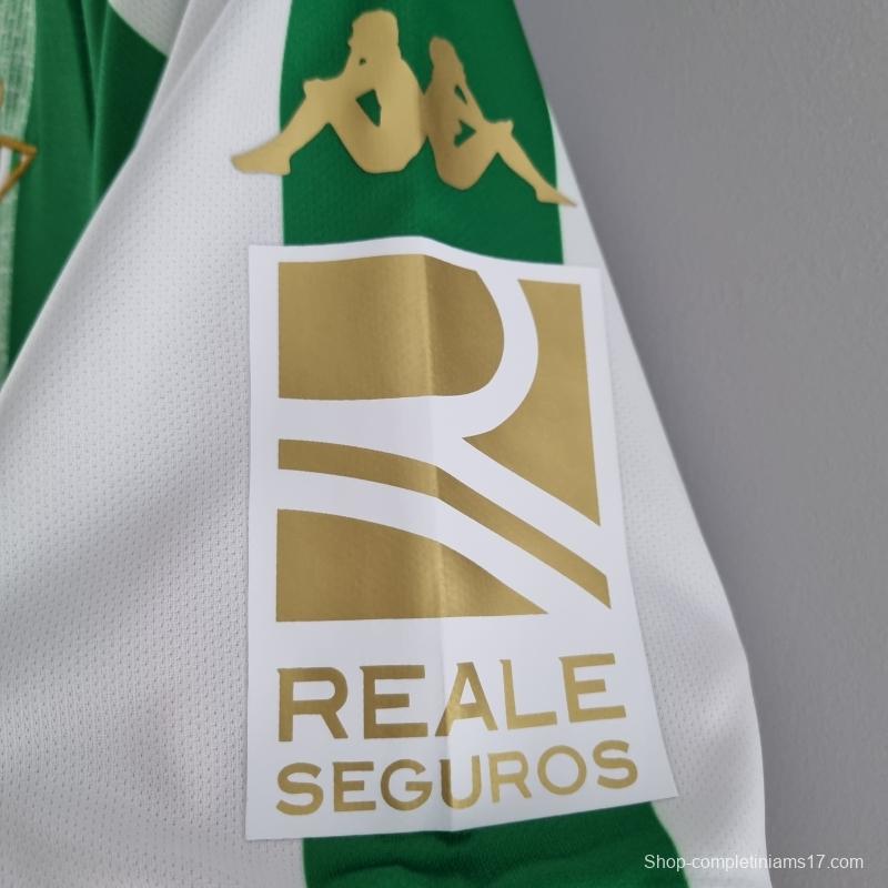 22/23 Real Betis King's Cup Version Home Soccer Jersey