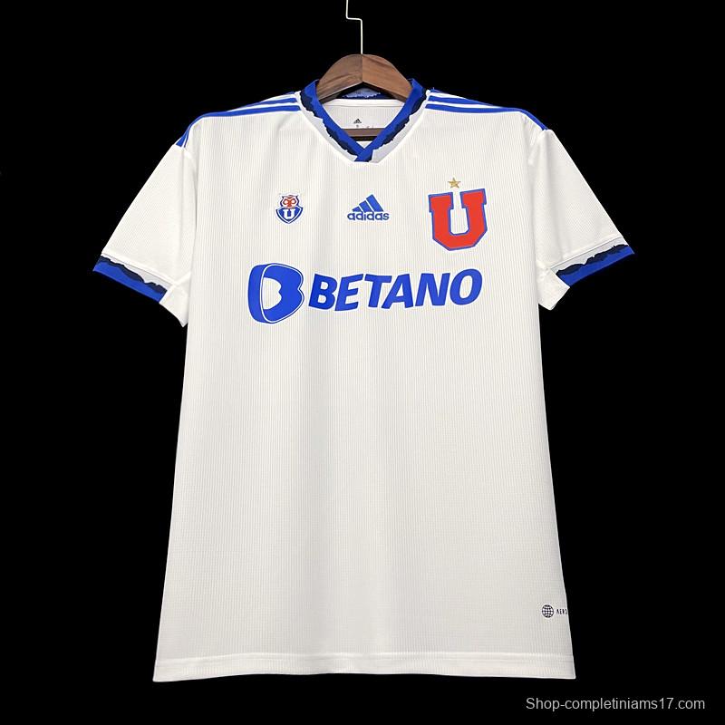 22/23 University Of Chile Away  Soccer Jersey