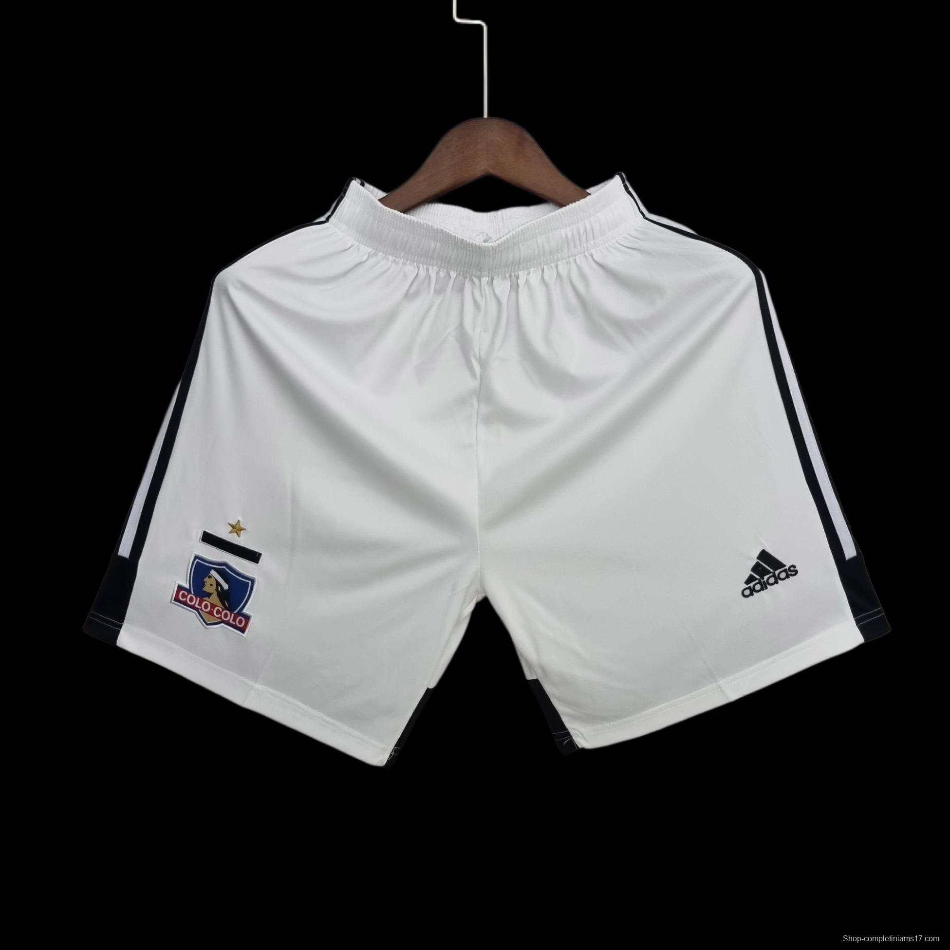 22/23 Colo Colo Shorts White 