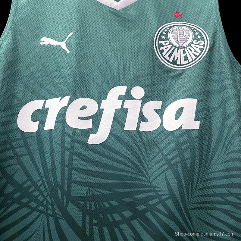 22/23 Vest Palmeiras Home Green Soccer Jersey