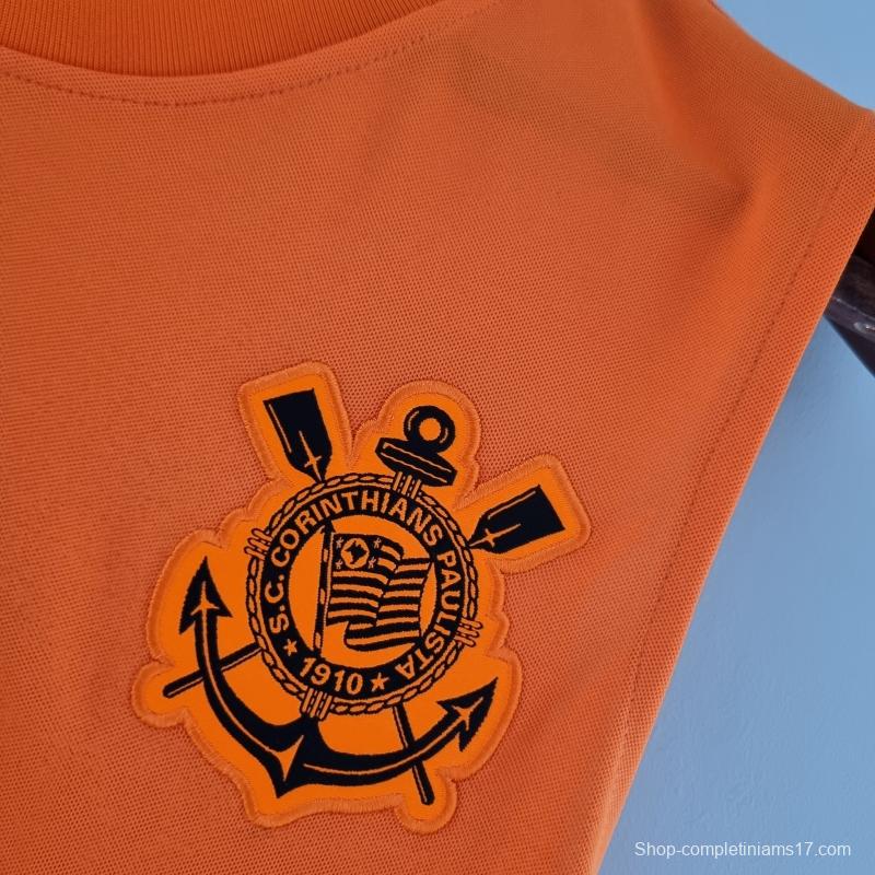 22/23 Corinthians Vest Pre-match Training Orange