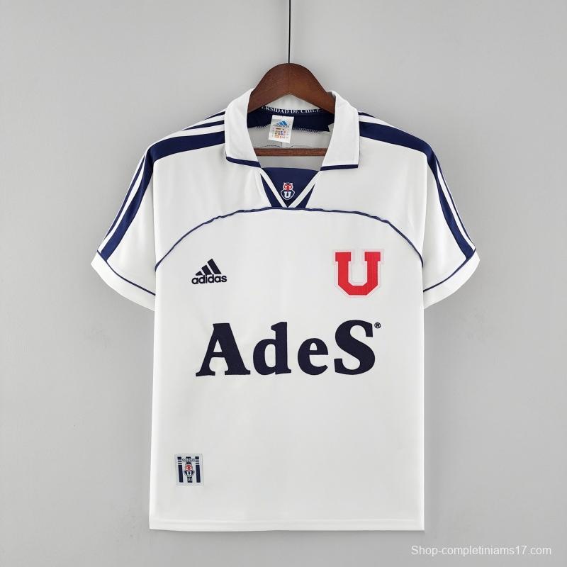 Retro Universidad De Chile 00/01 Away  Soccer Jersey