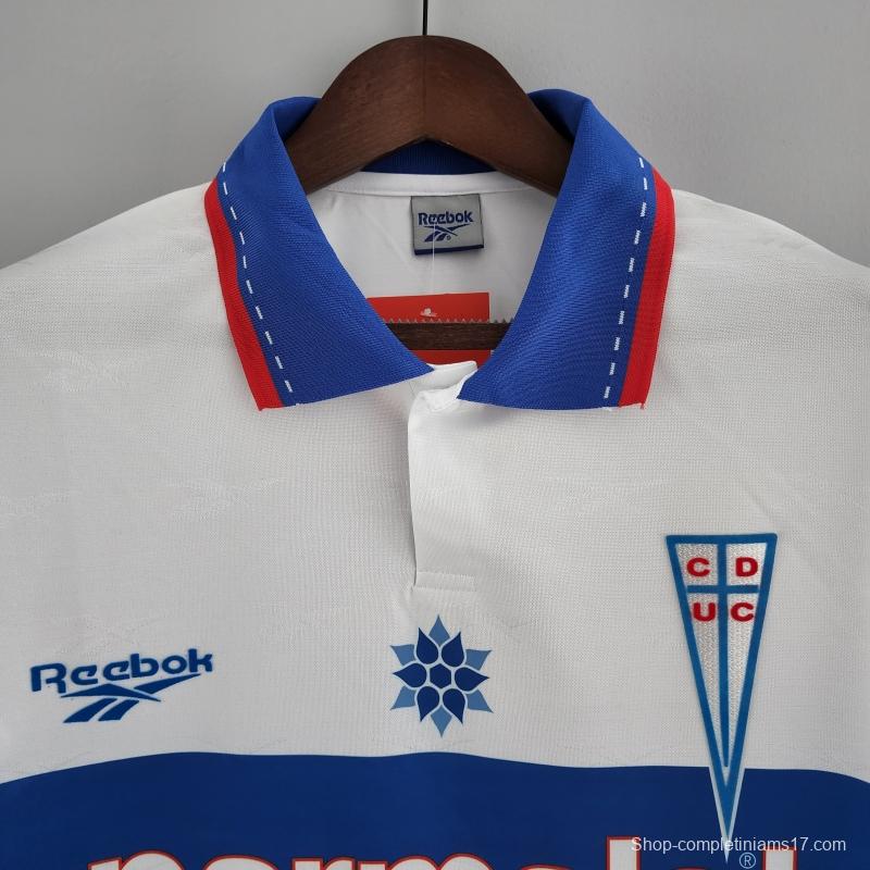 Retro 1998 Long Sleeve Deportivo Universidad Católica Home Soccer Jersey