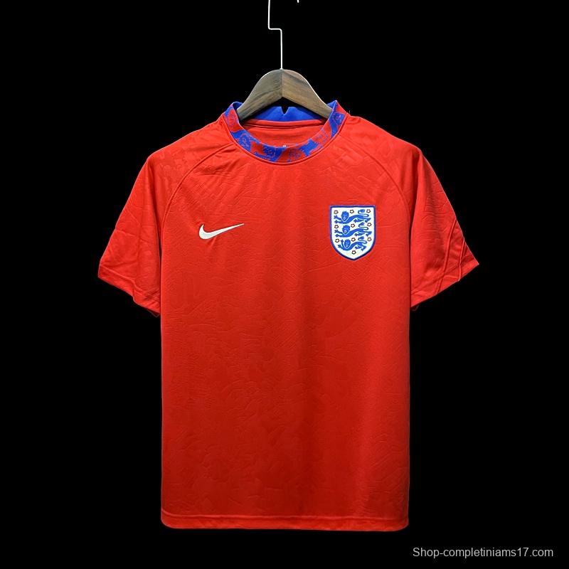 20/21 England Red Pre-match Training Jersey