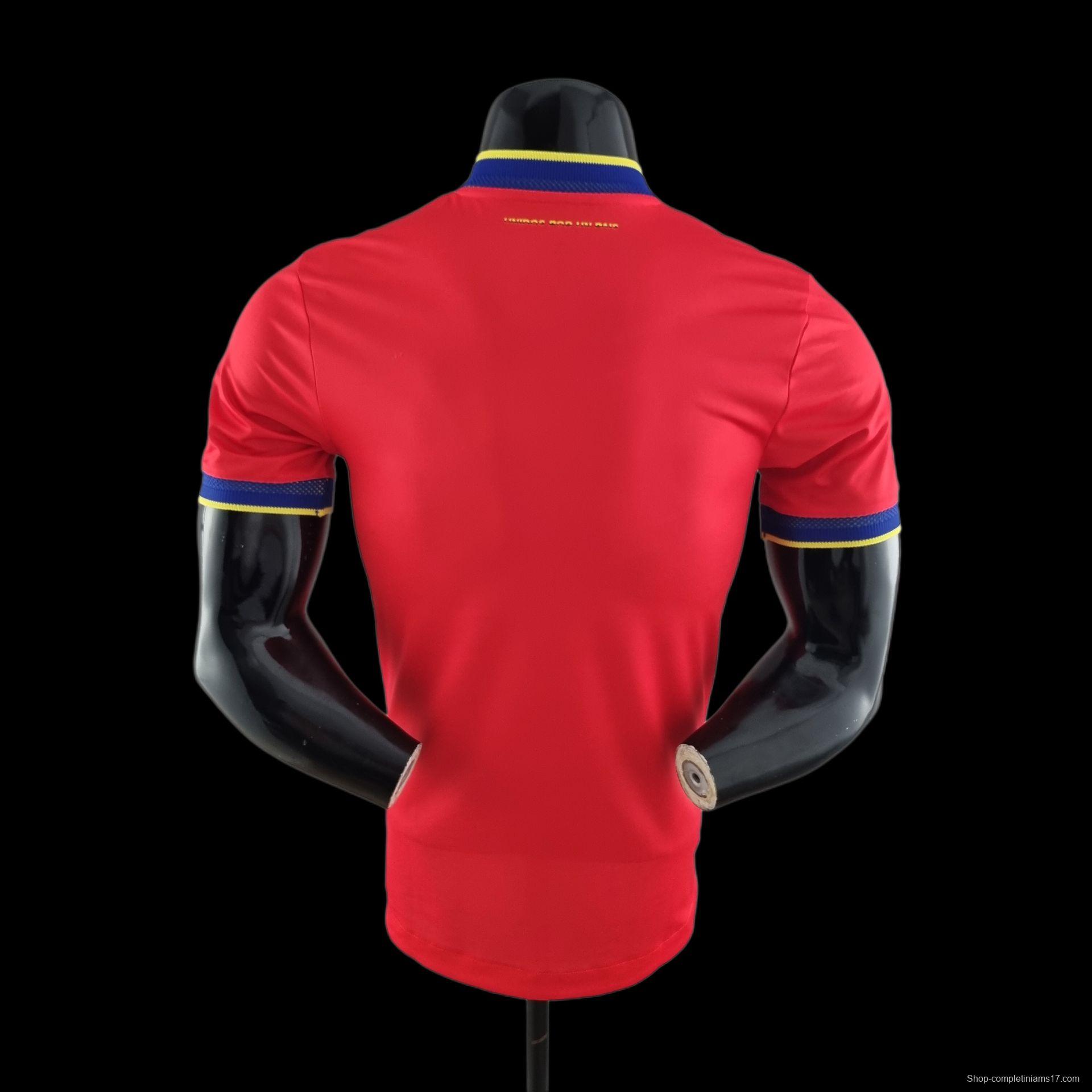 Player Version 2022 Colombia Special Edition Red