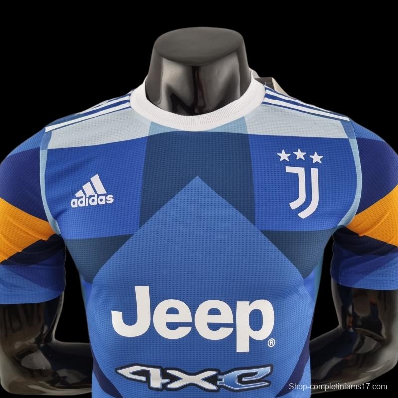 Player Version 22/23 Juventus Fourth Away Soccer Jersey