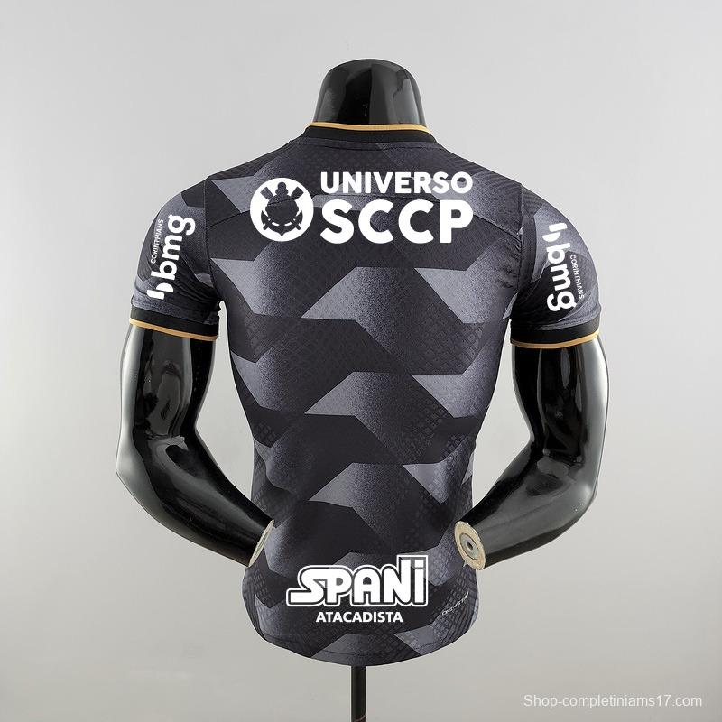 Player Version 2022 All Sponsors Corinthians Away Soccer Jersey