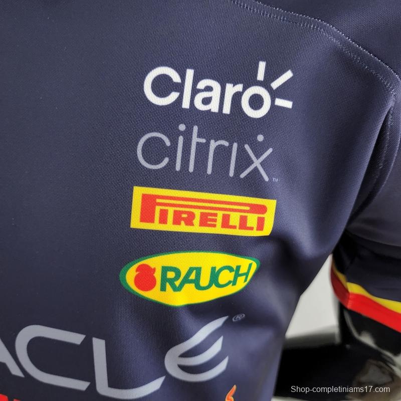 2022 F1 Ferrari Polo Navy  #0003