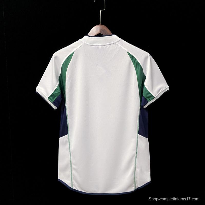 Retro 2002 Ireland Away Soccer Jersey