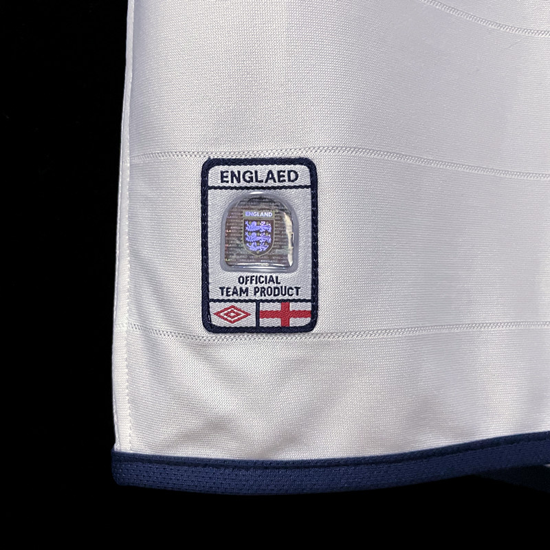 2004 England Home Soccer Jersey