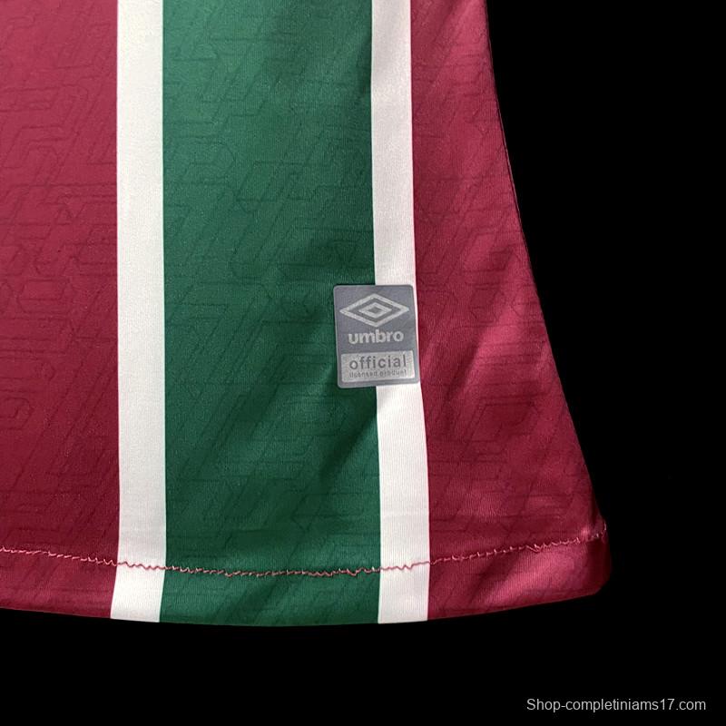 22/23 Fluminense Home Woman Soccer Jersey