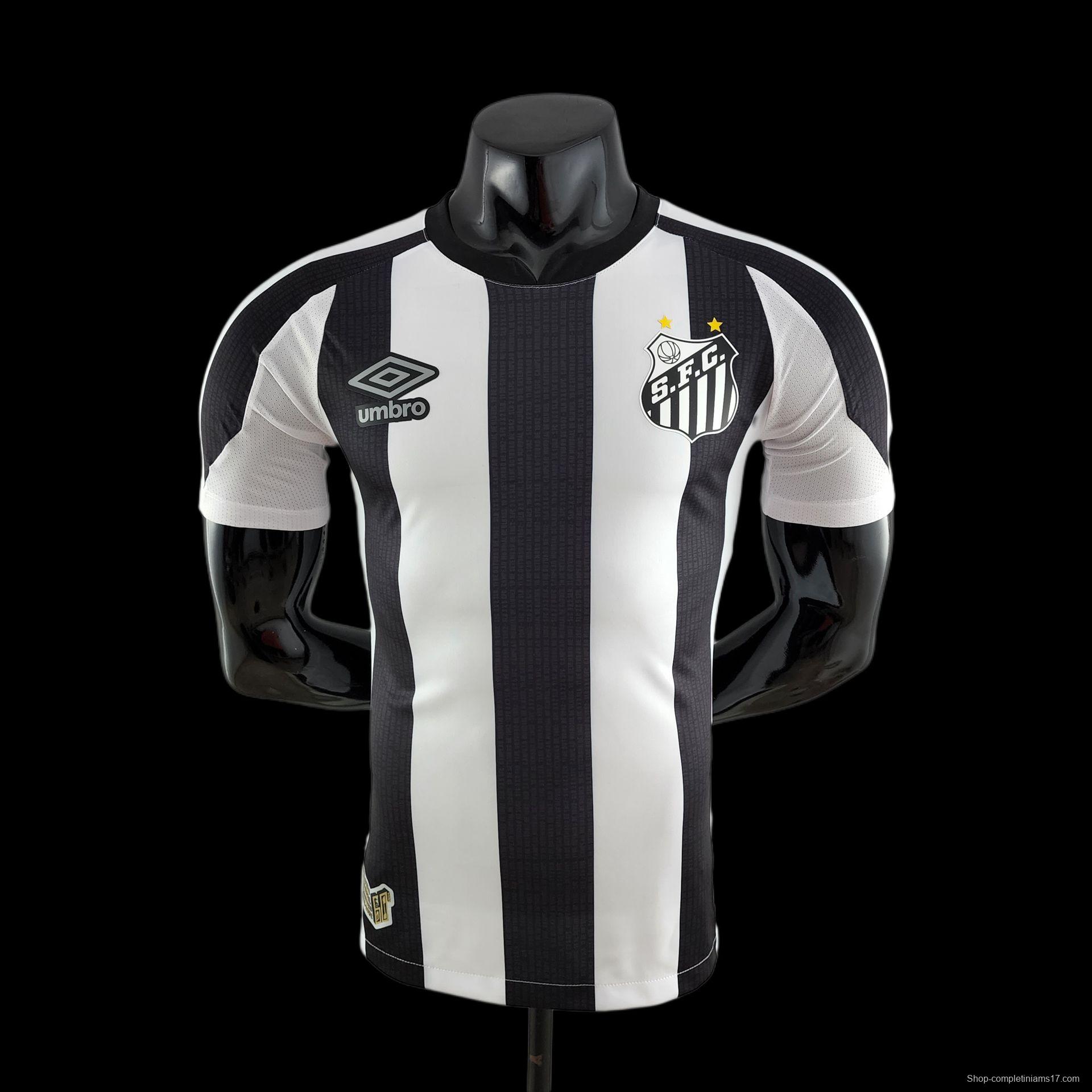 Player Version 22/23 Santos Away Soccer Jersey