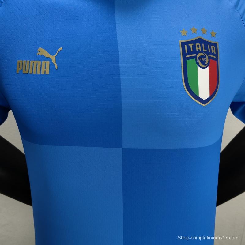 Player Version Italy Home Jersey