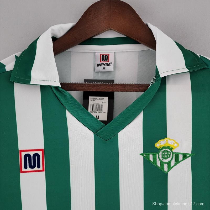 Retro Real Betis 82/85 Home Soccer Jersey