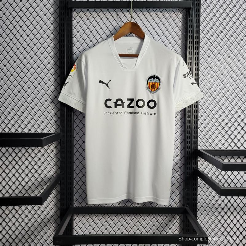 22/23 Valencia Home Soccer Jersey