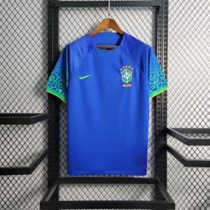 2022 Brazil Away Soccer Jersey