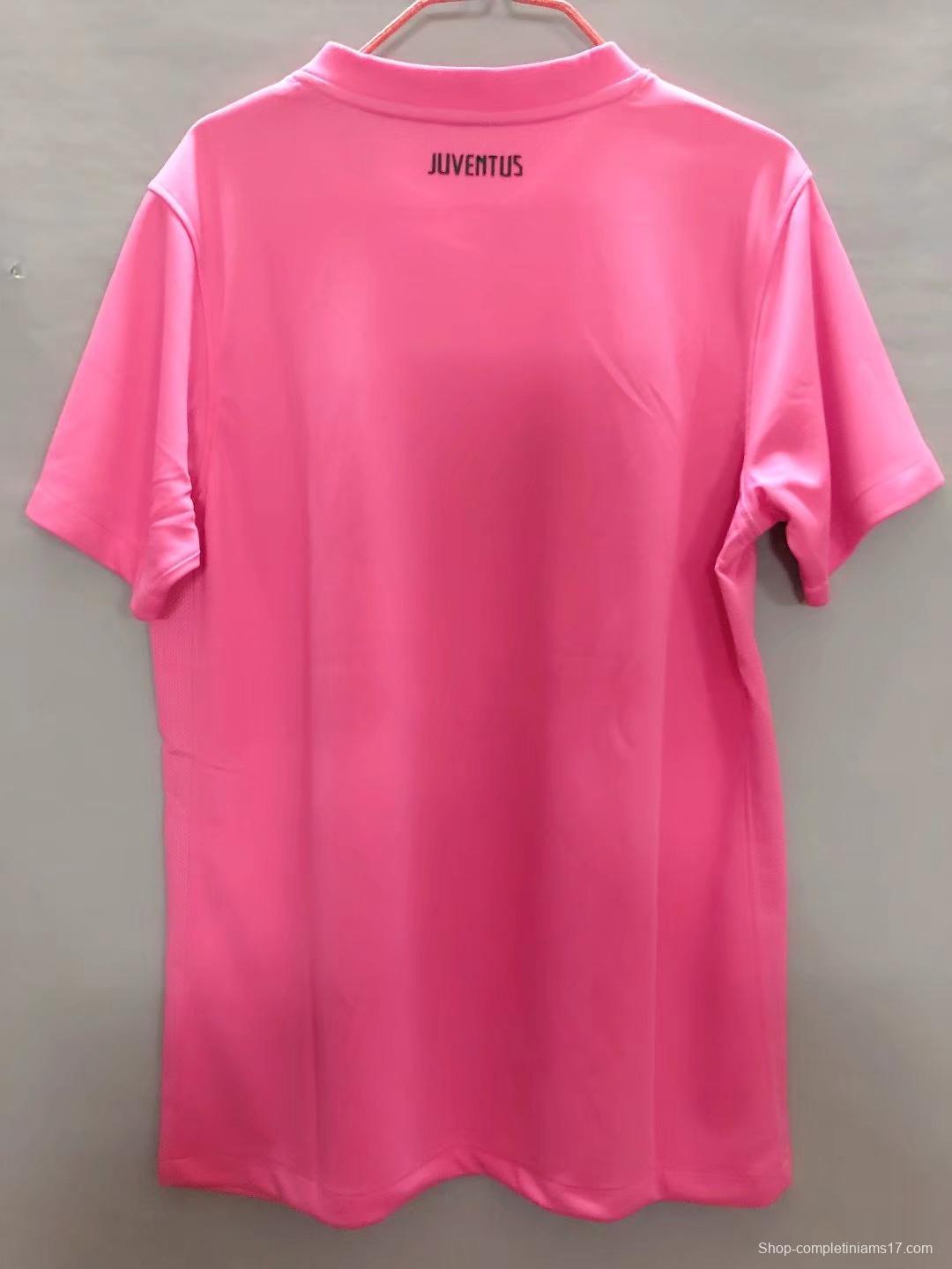 Retro 11/12 Juventus Away Pink Soccer Jersey