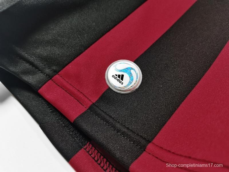 Retro 2009/10 AC Milan Home Soccer Jersey