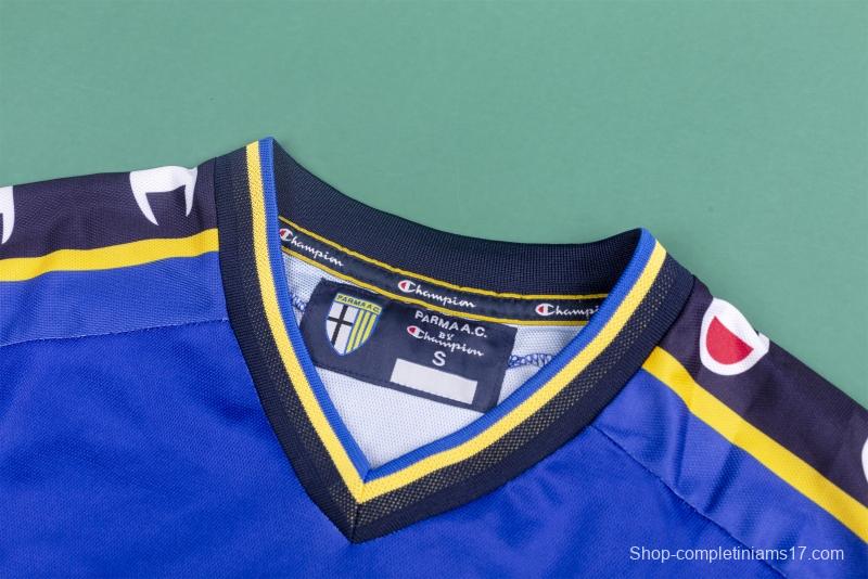 RETRO 01/02 Parma Home Soccer Jersey