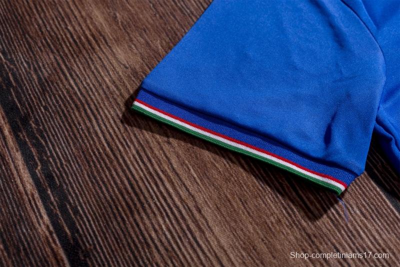 Retro 1990 Italy Home Soccer Jersey