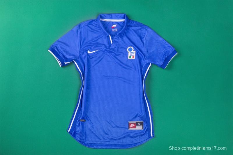 Retro 1998 Italy Home Soccer Jersey