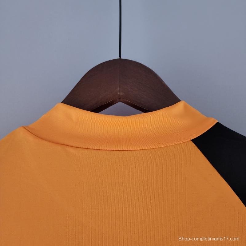 Retro 05/06 Long Sleeve Roma Home Soccer Jersey