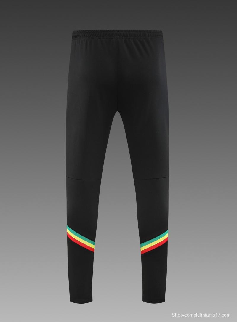 2022 Senegal Green Half Zipper Tracksuit