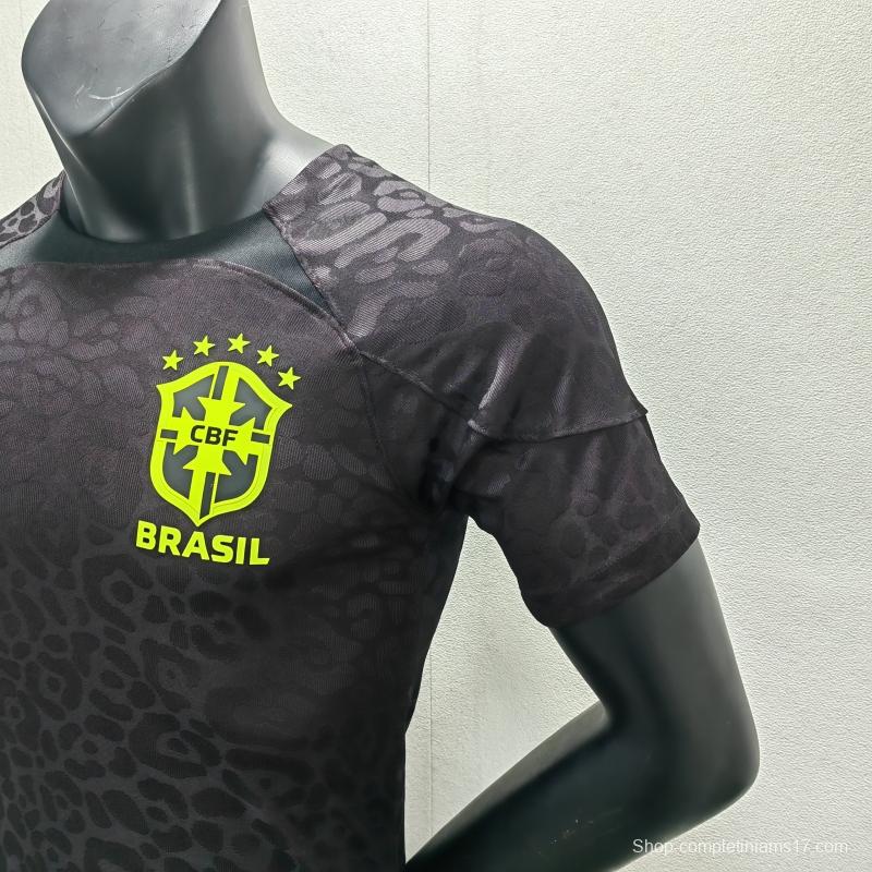 Player Version 2022 Brazil Black Training Jersey