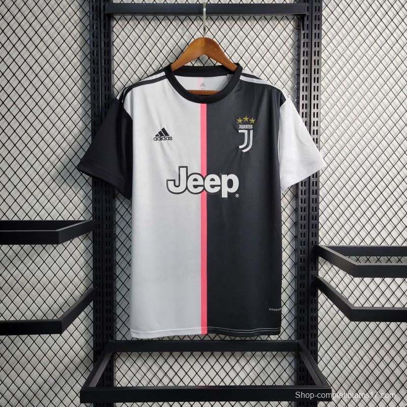 Retro 19/20 Juventus Home Soccer Jersey