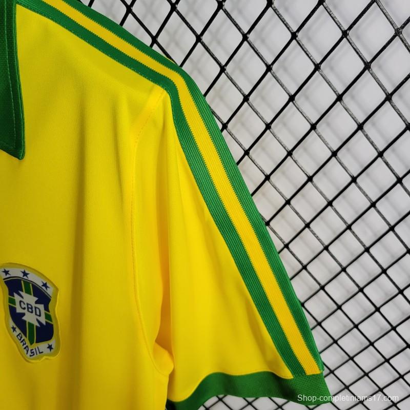 Retro 1997 Brazil Home Jersey