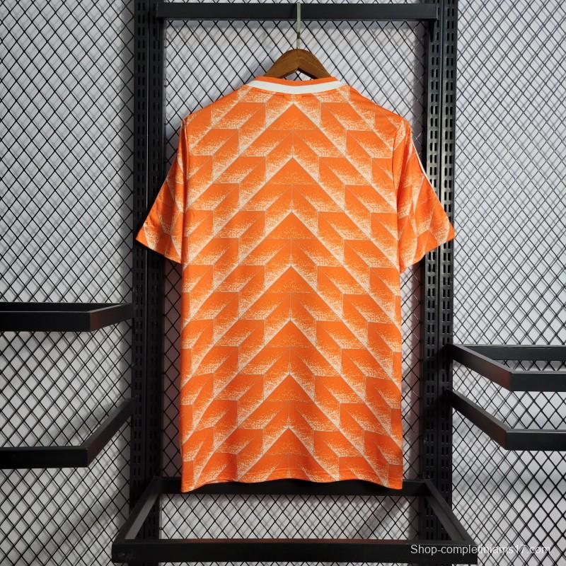 Retro 1988 Netherlands Home Jersey