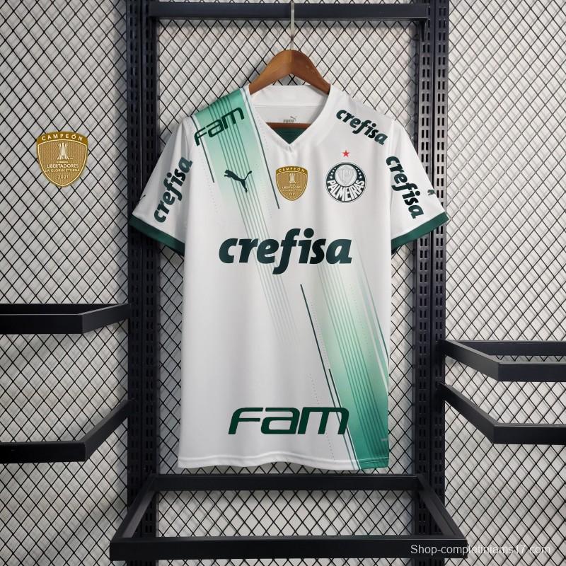 23/24 Palmeiras Away Jersey +With Full Sponsors+Patches