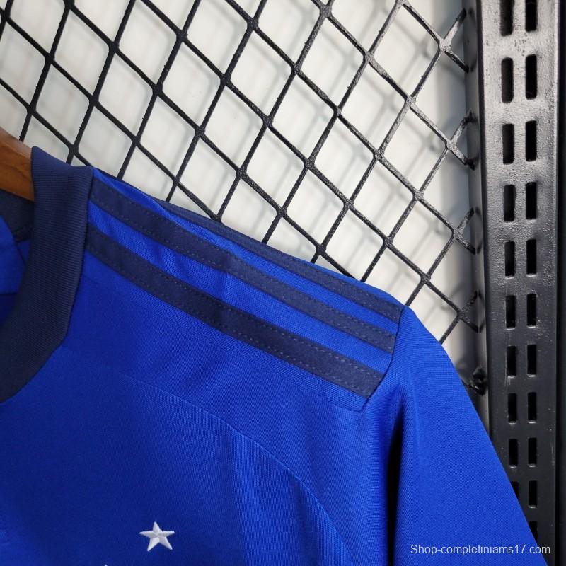 23-24 Cruzeiro Home Jersey