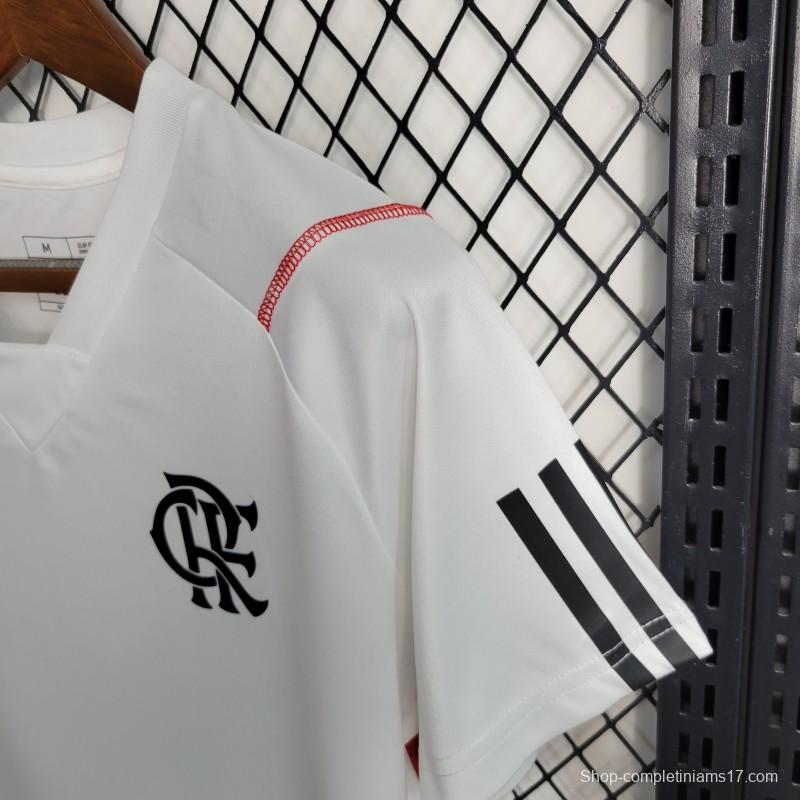 23-24 Women Flamengo White Training Jersey