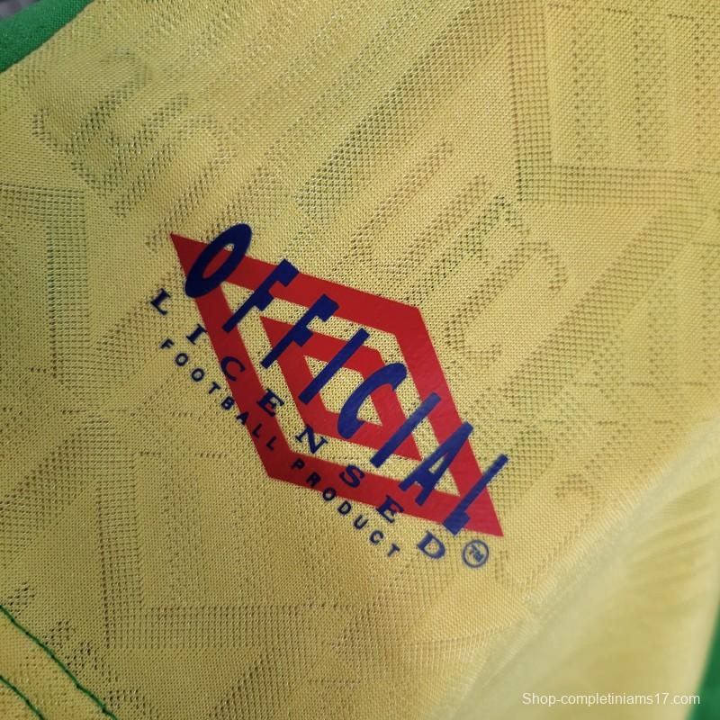 Retro 1992/94 Manchester United Third Green Jersey