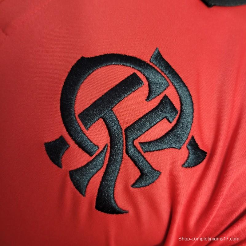 23-24 POLO Flamengo Red Training Jersey