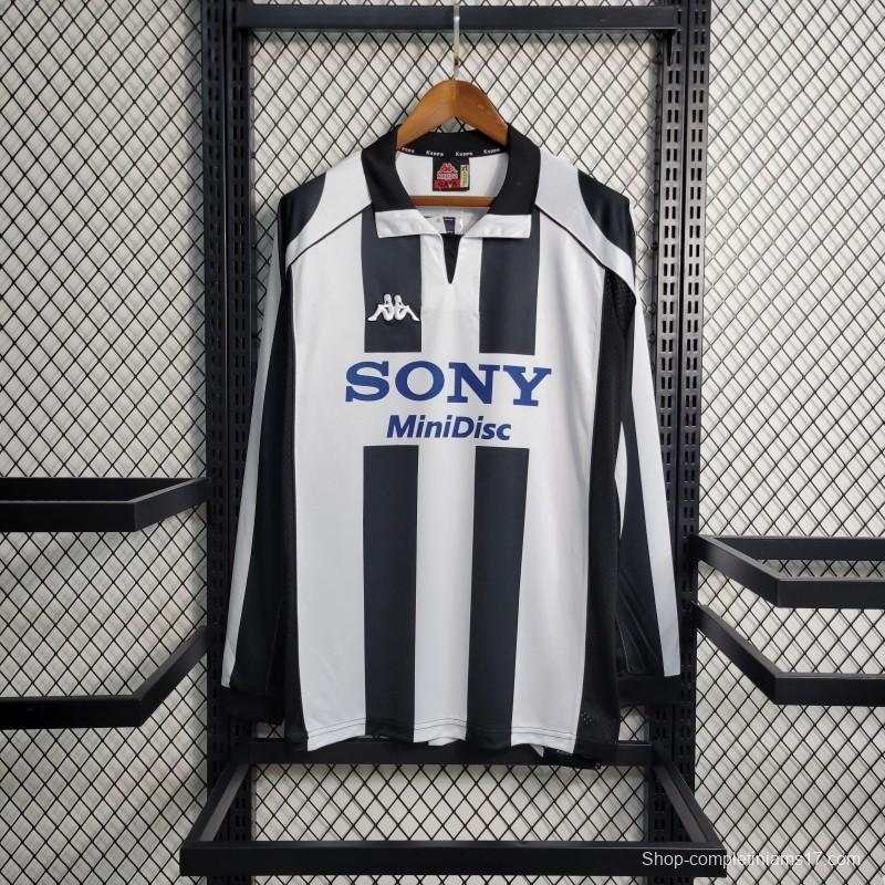 Retro Long Sleeve 1997-98 Juventus Home Jersey