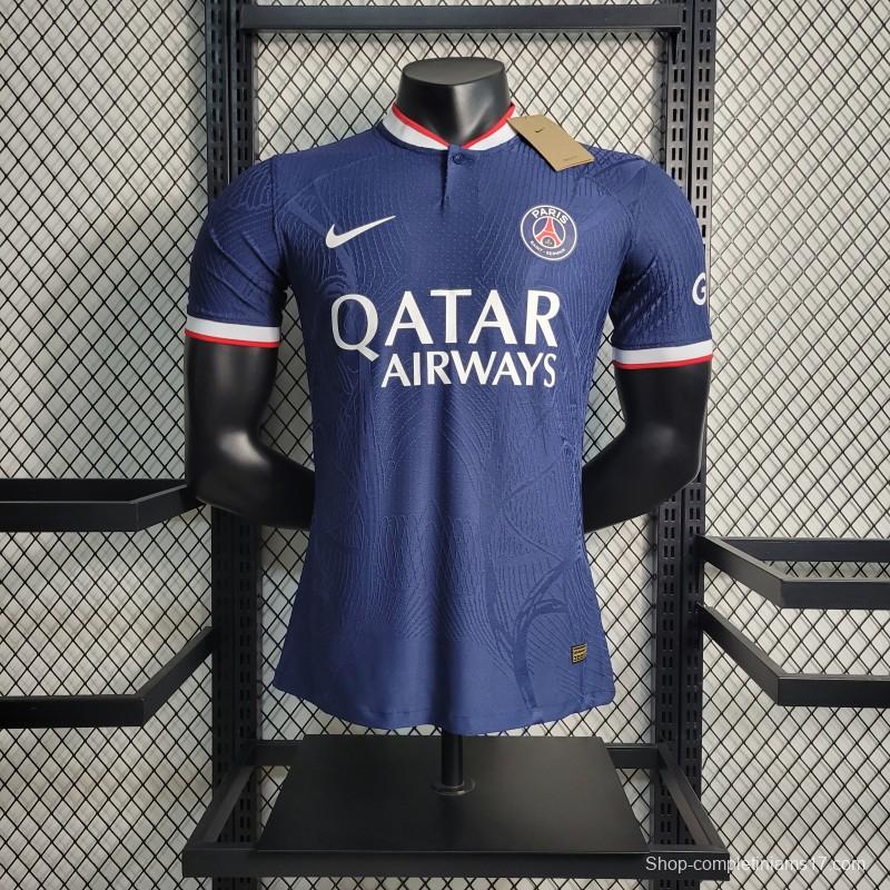 Player Version 23-24 PSG Navy Training Jersey