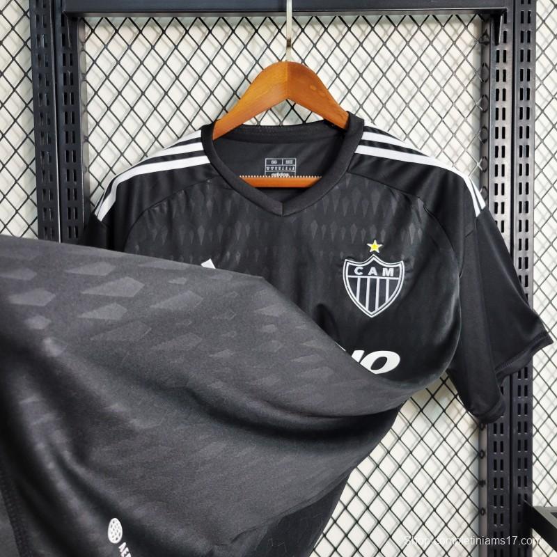 23-24 Atletico Mineiro Black Goalkeeper Jersey