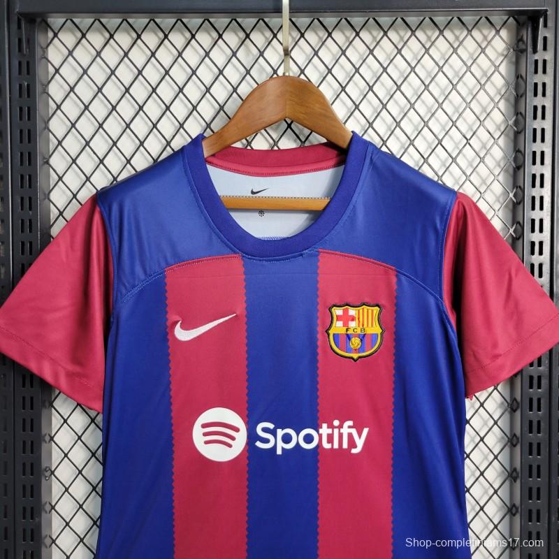 23-24 Women Barcelona Home Jersey