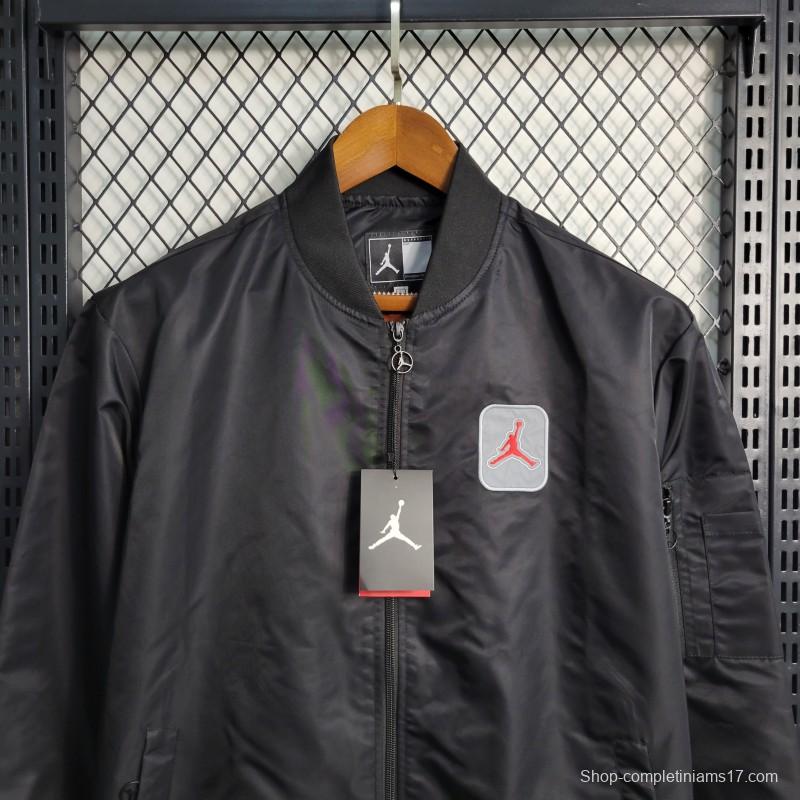 2023 NIKE Jordan Black Windbreaker