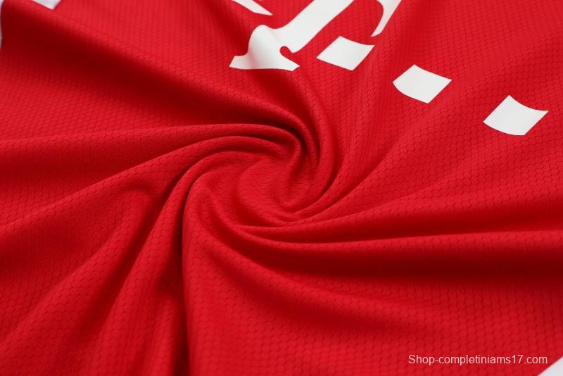 23-24 Bayern Munich Red Vest Jersey+Shorts