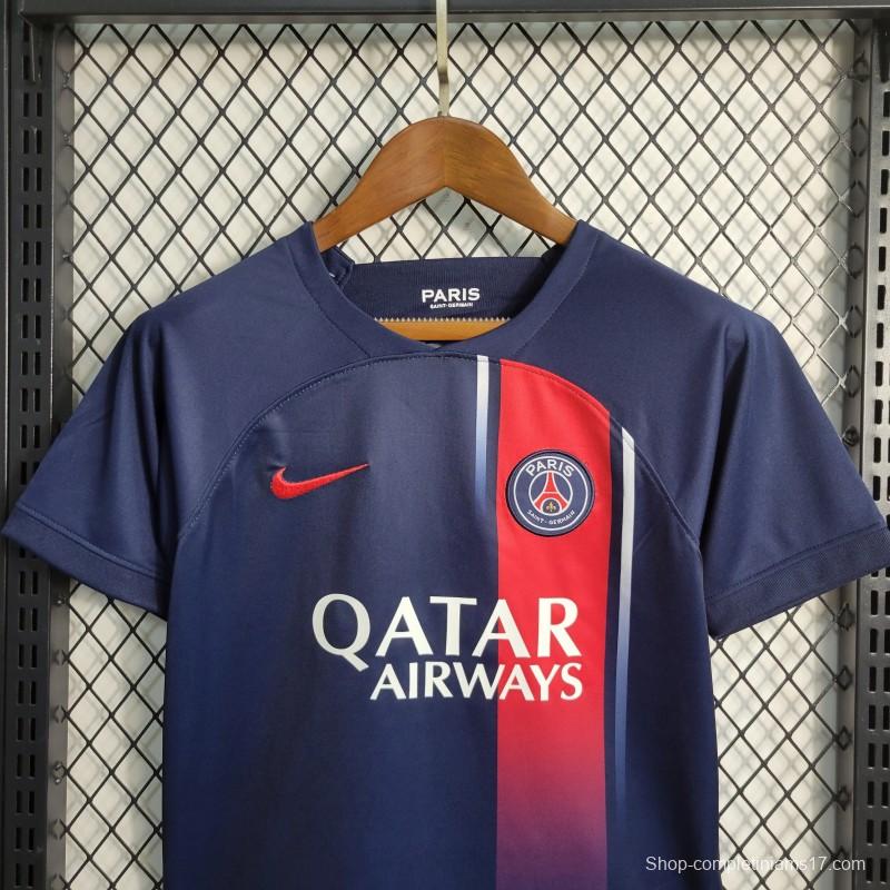 23-24 Kids PSG Home Jersey