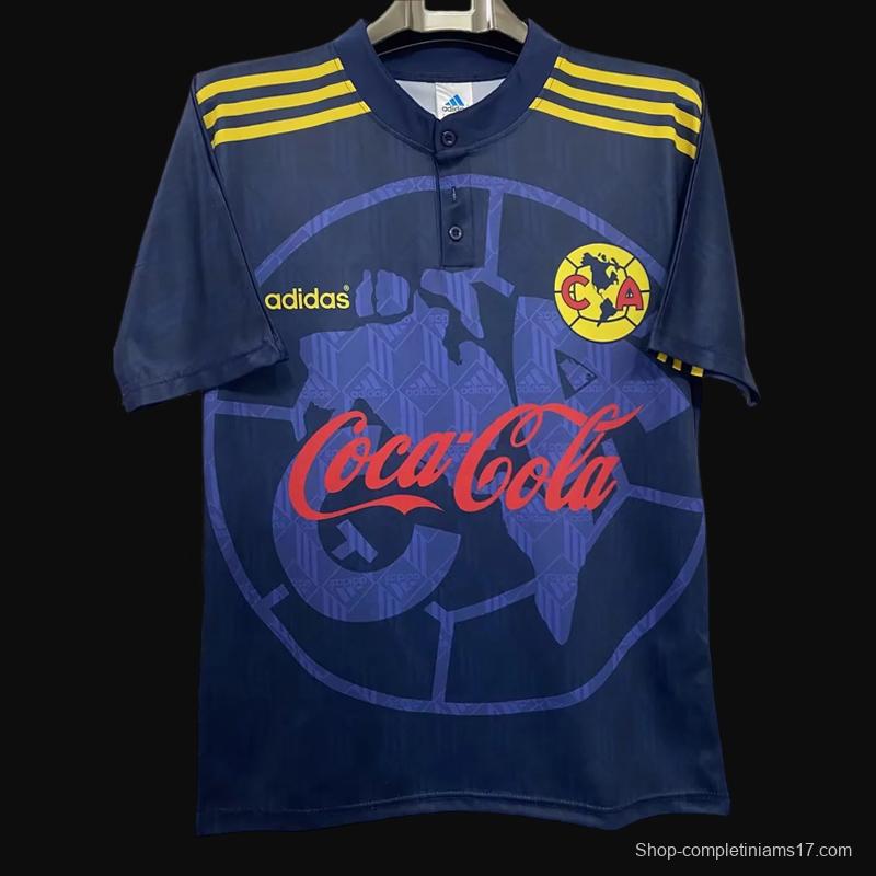 Retro 98/99 Club America Away Blue Jersey