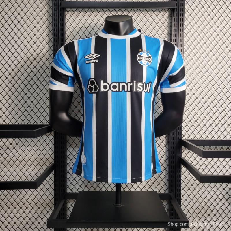 Player Version 23-24 Gremio Home Jersey