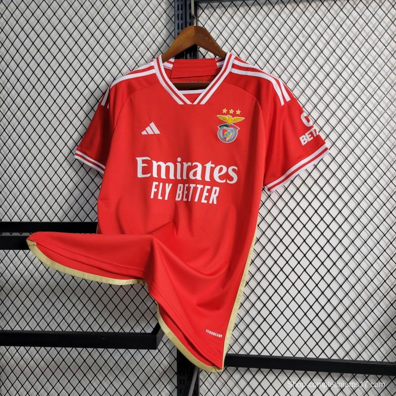 23-24 Benfica Home Jersey