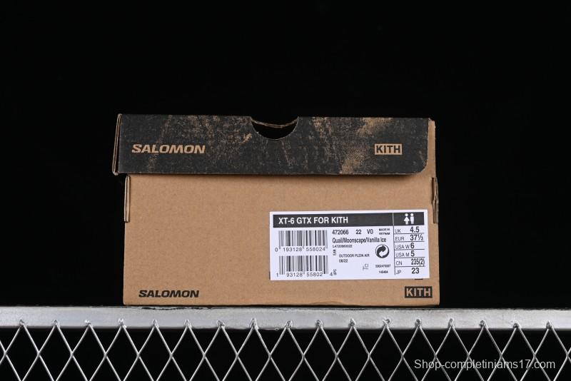 Salomon XT-6 GTX Outdoor Trail Running Shoes - 472066-22